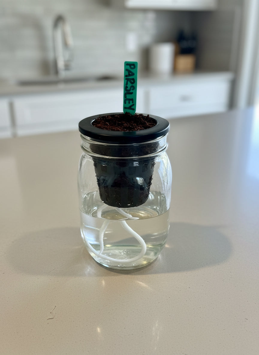 Grow fresh herbs right on your windowsill — no guessing, perfect for beginners.